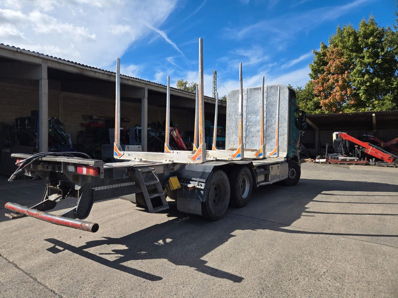 Mercedes-Benz Actros 2645 Holztransporter ohne Kran - Portacontenedore/ Intercambiable camión: foto 4 Mercedes-Benz Actros 2645 Holztransporter ohne Kran - Portacontenedore/ Intercambiable camión: foto 4