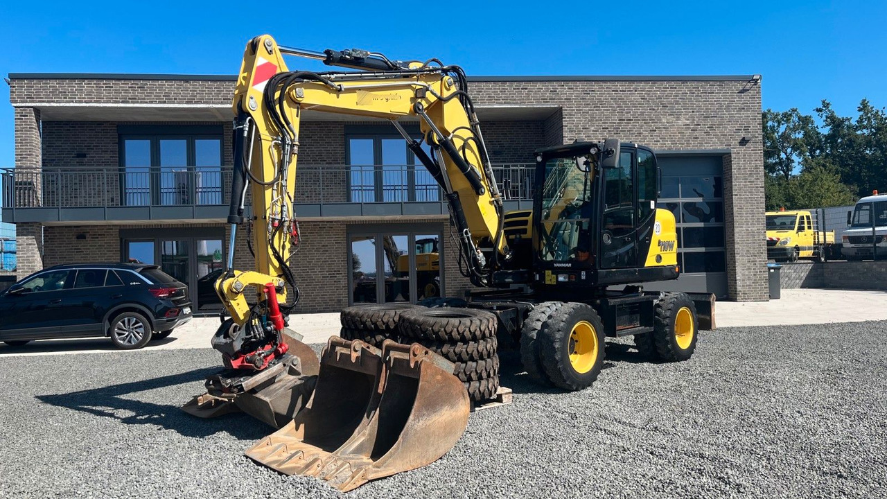 Yanmar B110W Mobilbagger Rotortilt Klima 4x Löffel - Excavadora de ruedas: foto 2 Yanmar B110W Mobilbagger Rotortilt Klima 4x Löffel - Excavadora de ruedas: foto 2