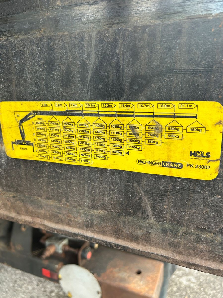 MAN TGA 28.400 6x-4BL Palfinger 23002 - Volquete camión, Camión grúa: foto 4 MAN TGA 28.400 6x-4BL Palfinger 23002 - Volquete camión, Camión grúa: foto 4