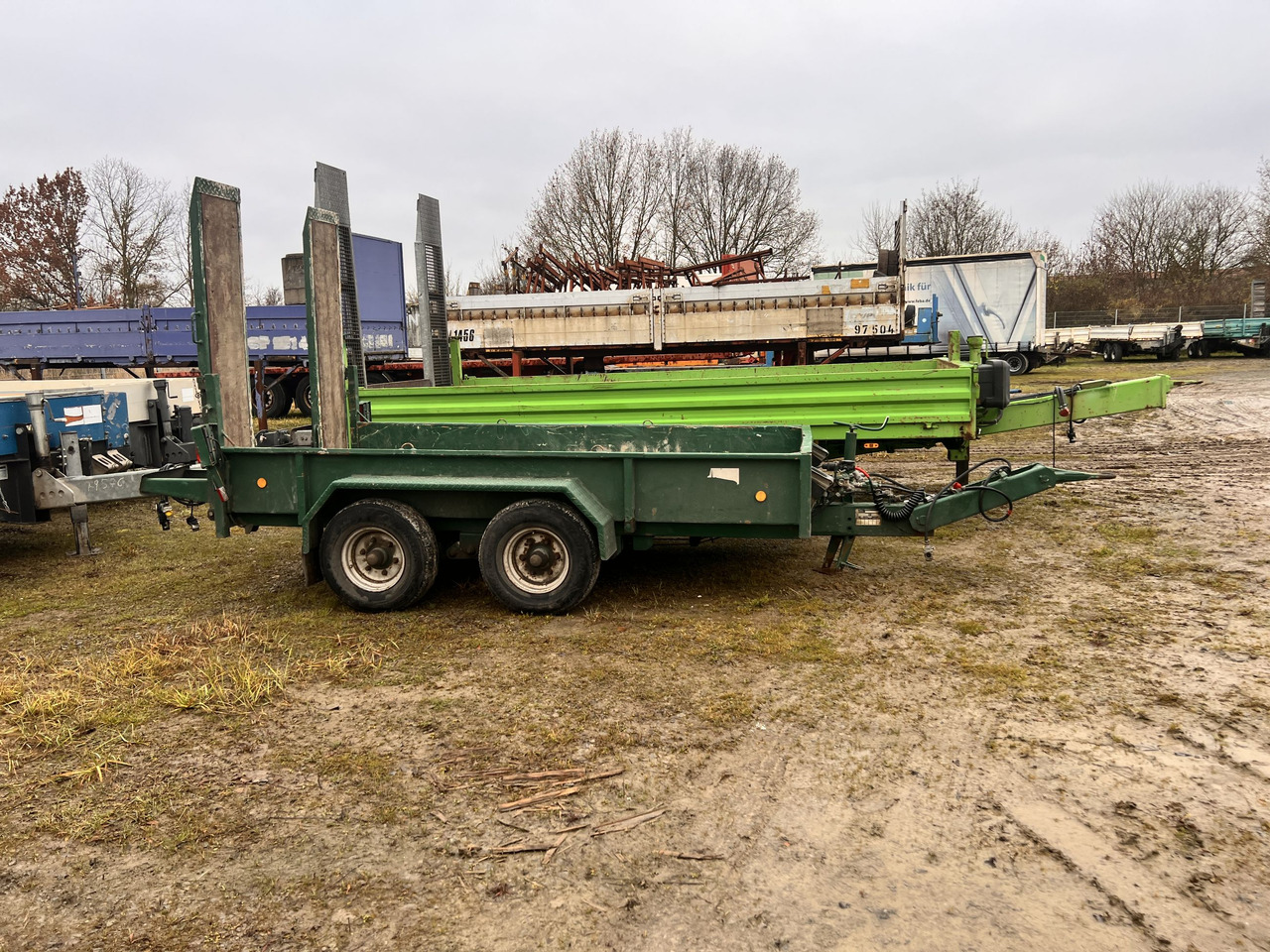 Blomenroehr 545/5000 Tandemtieflader - Góndola rebajadas remolque: foto 1 Blomenroehr 545/5000 Tandemtieflader - Góndola rebajadas remolque: foto 1