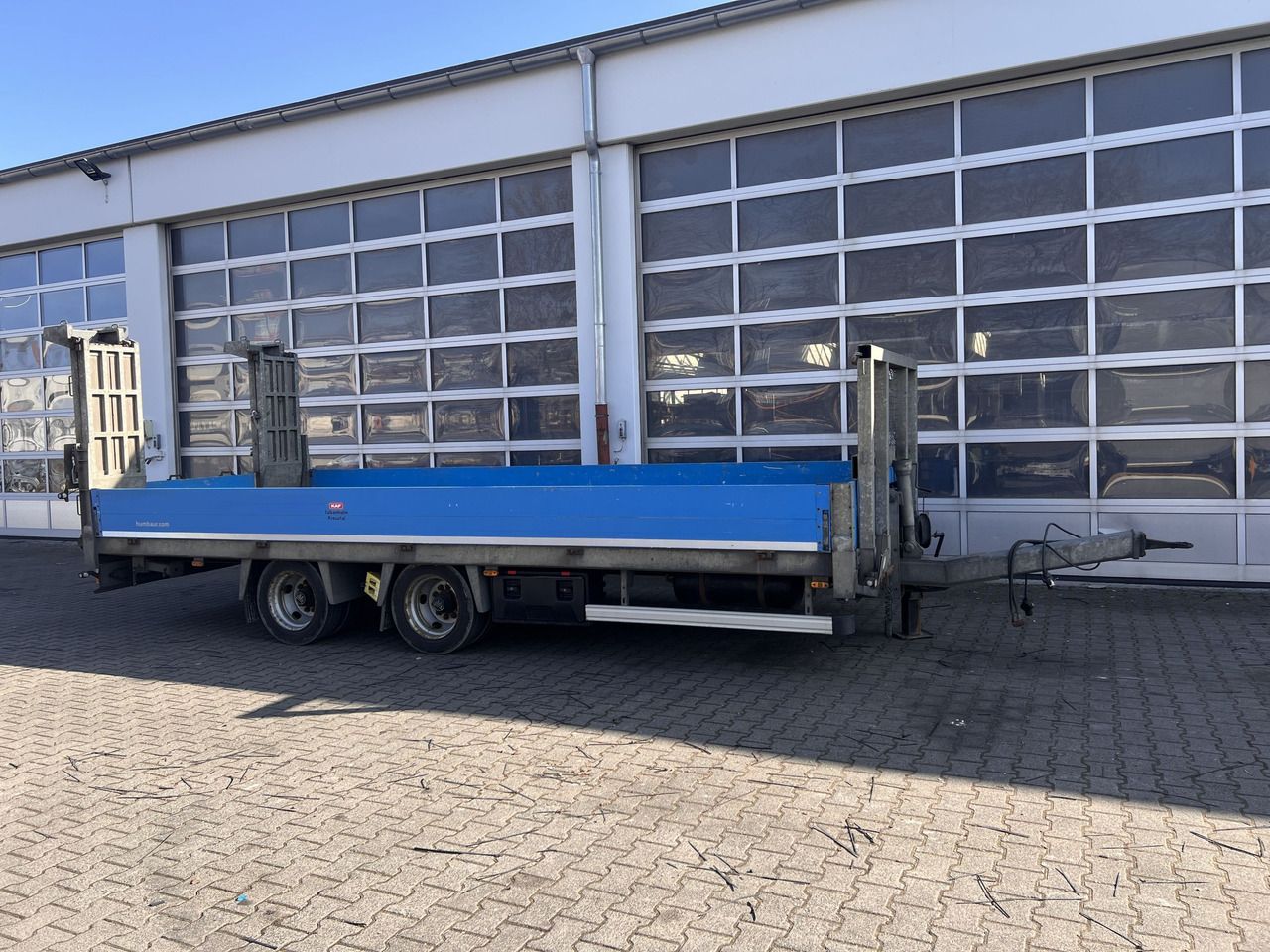 Humbaur HBTZ 136224 TA-BS 13,6 t Tandemtieflader - Góndola rebajadas remolque: foto 1 Humbaur HBTZ 136224 TA-BS 13,6 t Tandemtieflader - Góndola rebajadas remolque: foto 1
