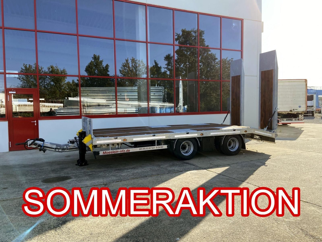 Möslein 21 t Tandemtieflader, Luftgefedert, NEU - Góndola rebajadas remolque: foto 1 Möslein 21 t Tandemtieflader, Luftgefedert, NEU - Góndola rebajadas remolque: foto 1