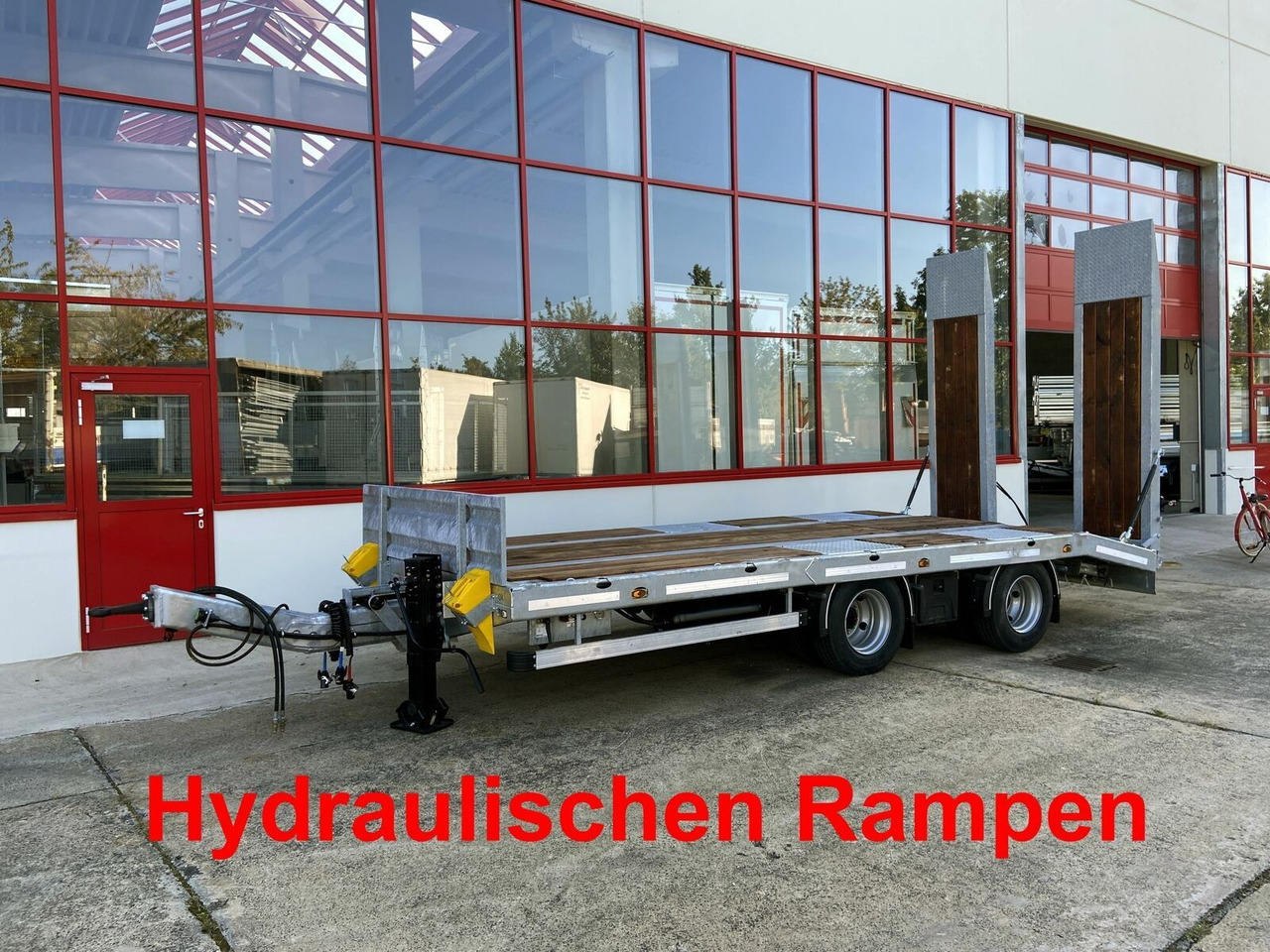 Möslein 21 t Tandemtieflader, hydr. Rampen, NEU - Góndola rebajadas remolque: foto 2 Möslein 21 t Tandemtieflader, hydr. Rampen, NEU - Góndola rebajadas remolque: foto 2