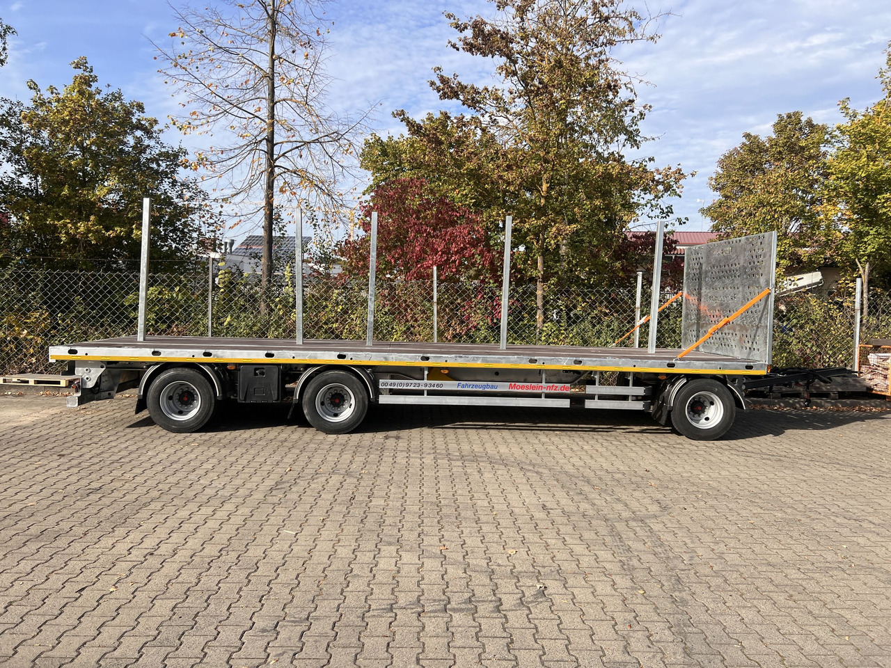 Möslein T 3 Plato 10,5 m 3 Achs Jumbo- Plato- Anhänger 10,50 m, Mega - Remolque plataforma/ Caja abierta: foto 2 Möslein T 3 Plato 10,5 m 3 Achs Jumbo- Plato- Anhänger 10,50 m, Mega - Remolque plataforma/ Caja abierta: foto 2
