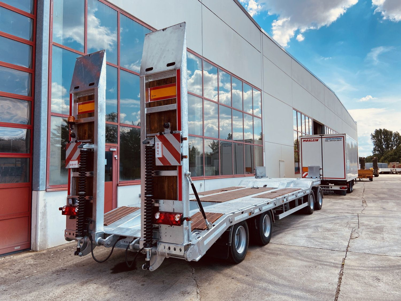 Möslein T 4 VB F 4 Achs Tieflader- Anhänger, Neufahrzeug - Góndola rebajadas remolque: foto 5 Möslein T 4 VB F 4 Achs Tieflader- Anhänger, Neufahrzeug - Góndola rebajadas remolque: foto 5
