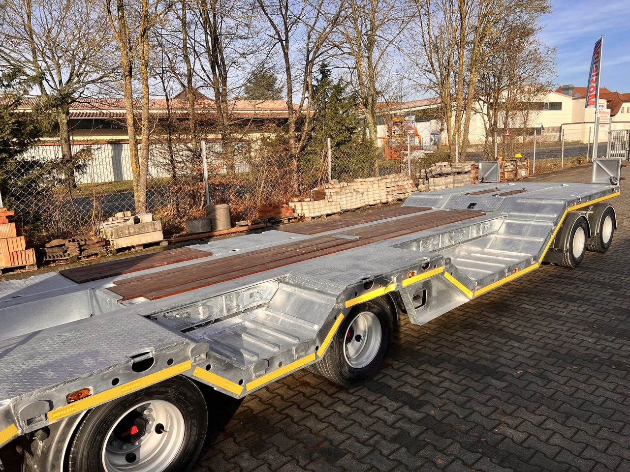 Möslein T 4 VB H1 R neuer 4 Achs Tieflader + Radmulden - Góndola rebajadas remolque: foto 4 Möslein T 4 VB H1 R neuer 4 Achs Tieflader + Radmulden - Góndola rebajadas remolque: foto 4