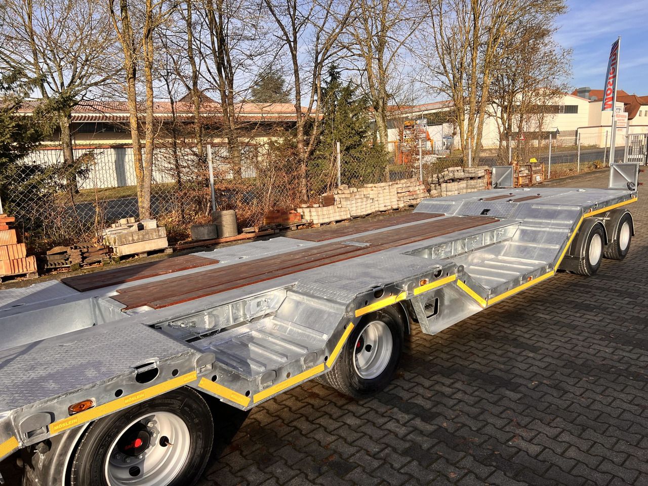 Möslein T 4 VB H1 R neuer 4 Achs Tieflader + Radmulden - Góndola rebajadas remolque: foto 4 Möslein T 4 VB H1 R neuer 4 Achs Tieflader + Radmulden - Góndola rebajadas remolque: foto 4
