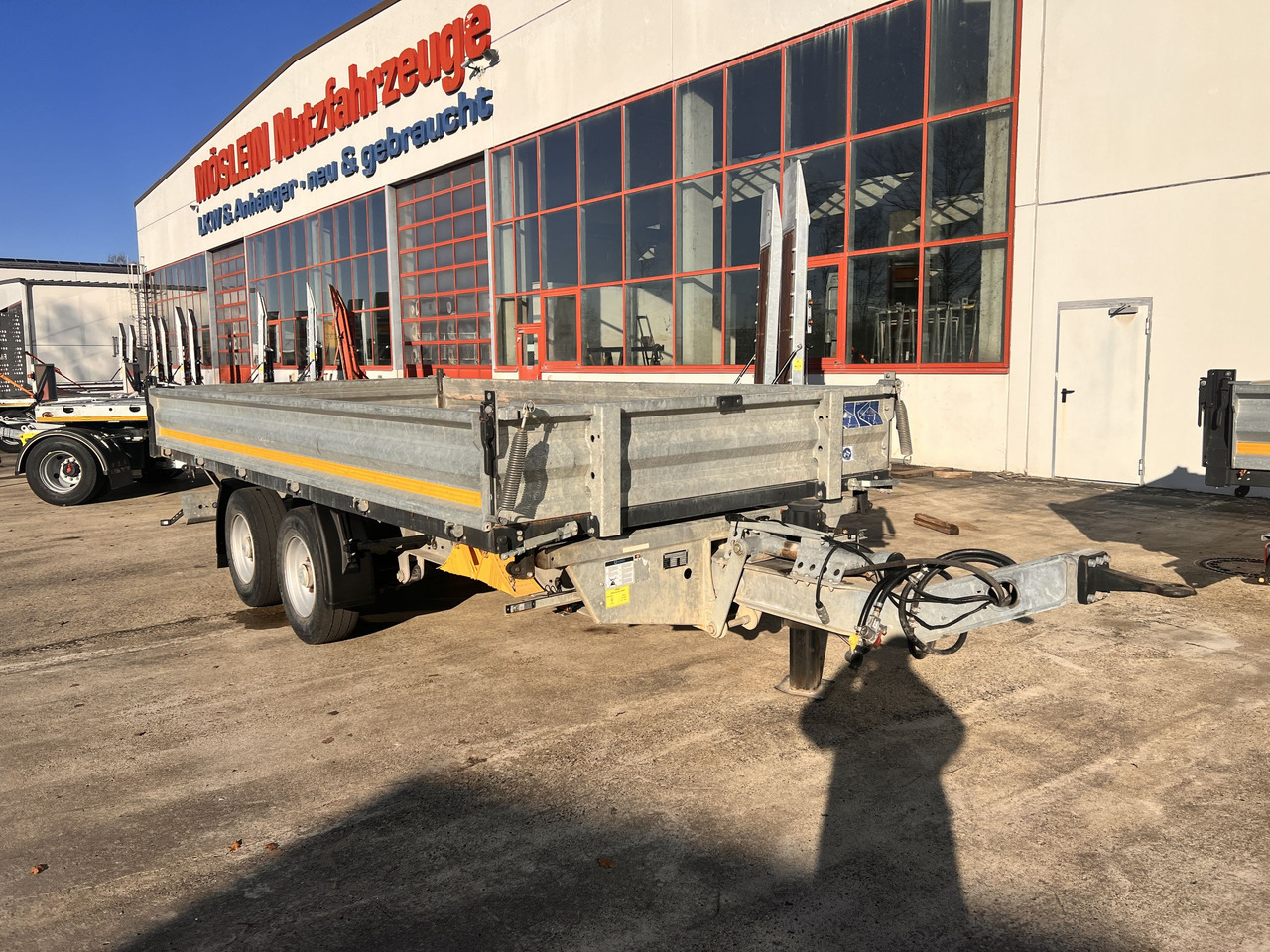 Möslein TDS 13 Schwebheim 13 t Tandemkipper- Tieflader - Volquete remolque: foto 3 Möslein TDS 13 Schwebheim 13 t Tandemkipper- Tieflader - Volquete remolque: foto 3