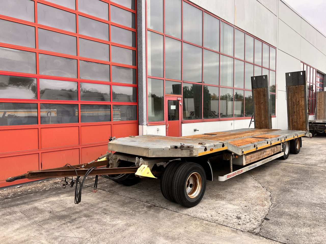 Möslein TF3 Schwebheim 3 Achs Tiefladeranhänger - Góndola rebajadas remolque: foto 4 Möslein TF3 Schwebheim 3 Achs Tiefladeranhänger - Góndola rebajadas remolque: foto 4