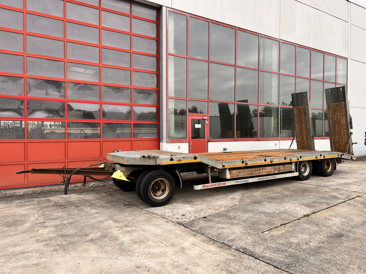 Möslein TF3 Schwebheim 3 Achs Tiefladeranhänger - Góndola rebajadas remolque: foto 5 Möslein TF3 Schwebheim 3 Achs Tiefladeranhänger - Góndola rebajadas remolque: foto 5
