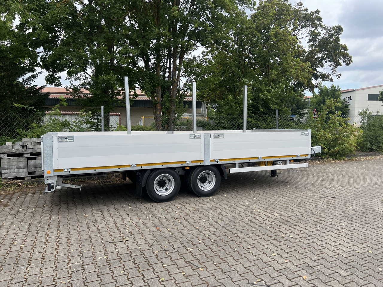 Möslein THT 14,4 G 6,2 14,4 t GG Tandem- Pritschenanhänger- Tieflader - Remolque plataforma/ Caja abierta: foto 3 Möslein THT 14,4 G 6,2 14,4 t GG Tandem- Pritschenanhänger- Tieflader - Remolque plataforma/ Caja abierta: foto 3