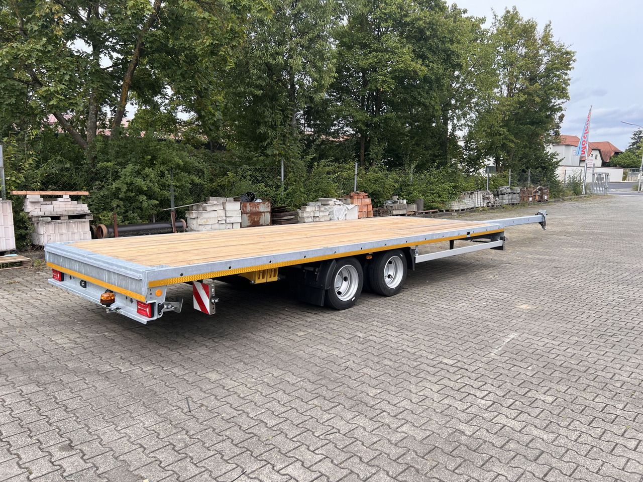 Remolque plataforma/ Caja abierta nuevo Möslein THT 14-G 7,20 L ausziehbar 13,9 t Tandemanhänger- Tieflader, ausziehbarLuftgefedert: foto 7 Remolque plataforma/ Caja abierta nuevo Möslein THT 14-G 7,20 L ausziehbar 13,9 t Tandemanhänger- Tieflader, ausziehbarLuftgefedert: foto 7