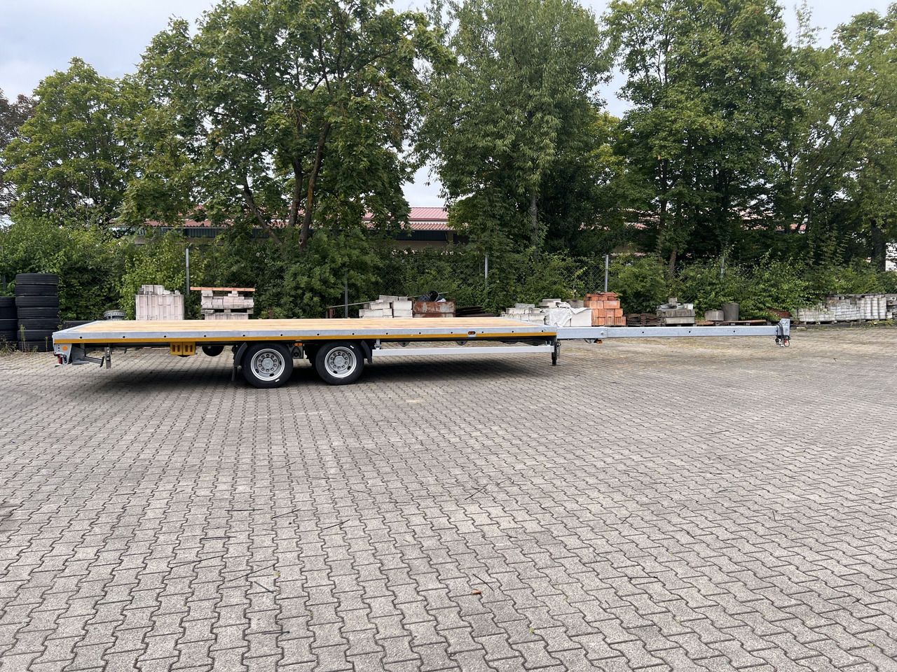 Remolque plataforma/ Caja abierta nuevo Möslein THT 14-G 7,20 L ausziehbar 13,9 t Tandemanhänger- Tieflader, ausziehbarLuftgefedert: foto 8 Remolque plataforma/ Caja abierta nuevo Möslein THT 14-G 7,20 L ausziehbar 13,9 t Tandemanhänger- Tieflader, ausziehbarLuftgefedert: foto 8