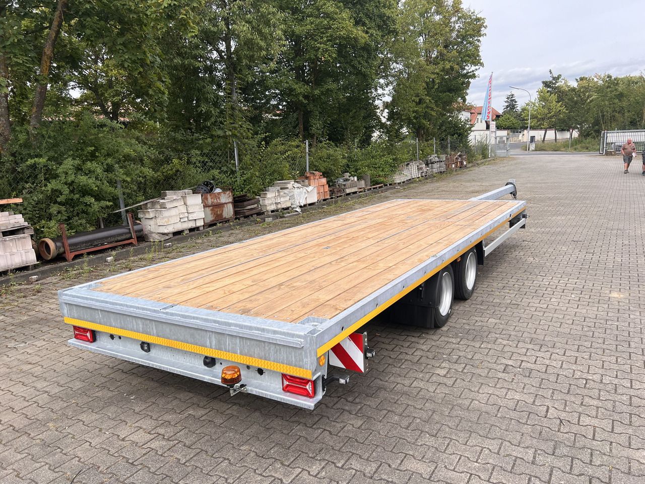 Remolque plataforma/ Caja abierta nuevo Möslein THT 14-G 7,20 L ausziehbar 13,9 t Tandemanhänger- Tieflader, ausziehbarLuftgefedert: foto 10 Remolque plataforma/ Caja abierta nuevo Möslein THT 14-G 7,20 L ausziehbar 13,9 t Tandemanhänger- Tieflader, ausziehbarLuftgefedert: foto 10