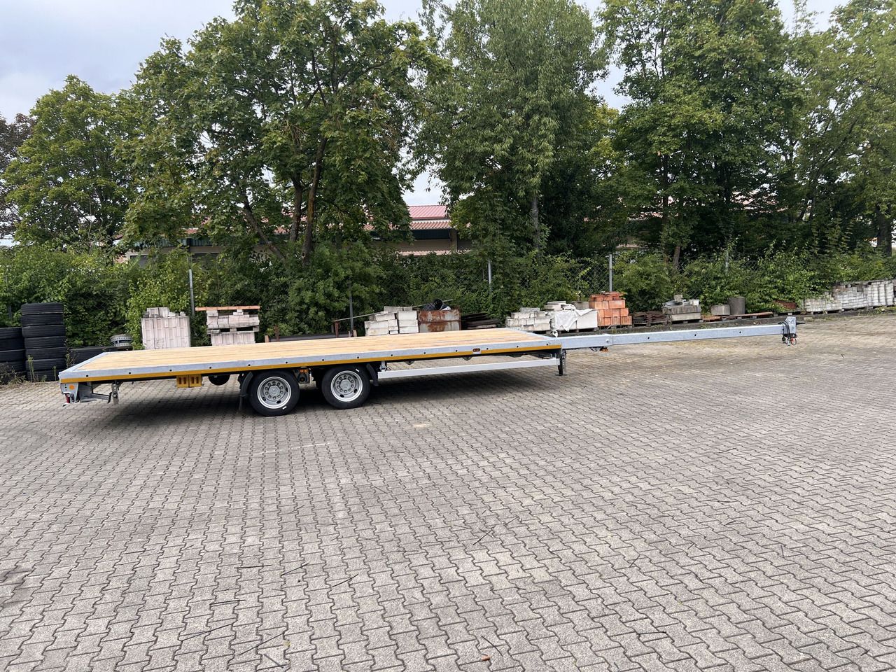 Remolque plataforma/ Caja abierta nuevo Möslein THT 14-G 7,20 L ausziehbar 13,9 t Tandemanhänger- Tieflader, ausziehbarLuftgefedert: foto 9 Remolque plataforma/ Caja abierta nuevo Möslein THT 14-G 7,20 L ausziehbar 13,9 t Tandemanhänger- Tieflader, ausziehbarLuftgefedert: foto 9