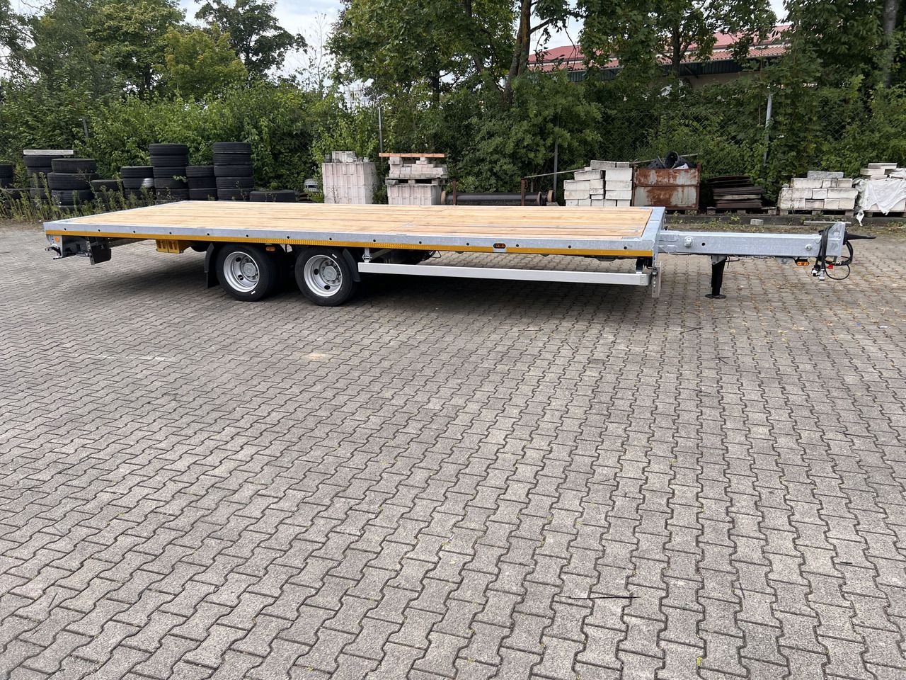 Remolque plataforma/ Caja abierta nuevo Möslein THT 14-G 7,20 L ausziehbar 13,9 t Tandemanhänger- Tieflader, ausziehbarLuftgefedert: foto 6 Remolque plataforma/ Caja abierta nuevo Möslein THT 14-G 7,20 L ausziehbar 13,9 t Tandemanhänger- Tieflader, ausziehbarLuftgefedert: foto 6