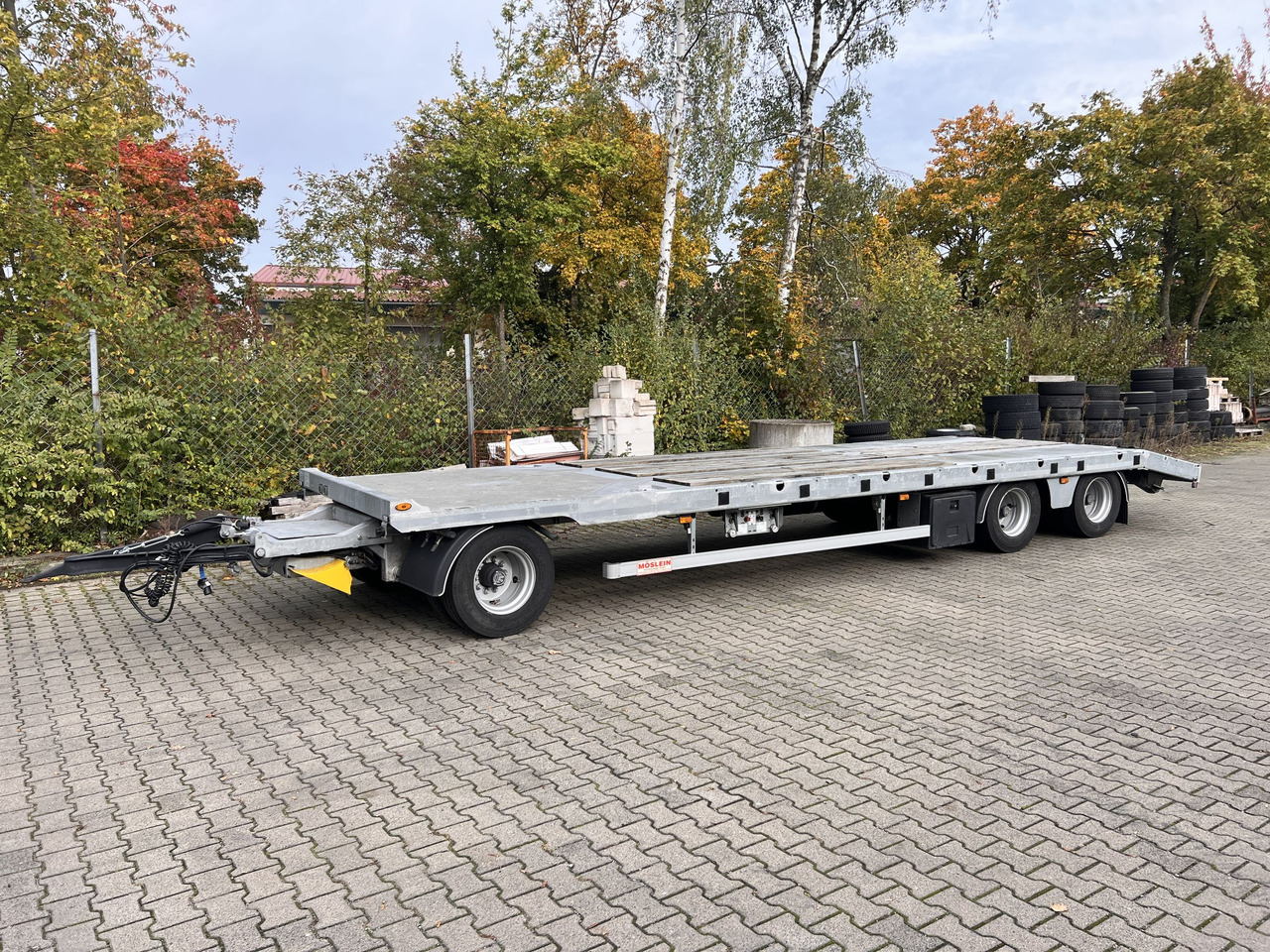 Möslein TO 3 F Schwebheim 3 Achs Tiefladeranhänger - Góndola rebajadas remolque: foto 2 Möslein TO 3 F Schwebheim 3 Achs Tiefladeranhänger - Góndola rebajadas remolque: foto 2