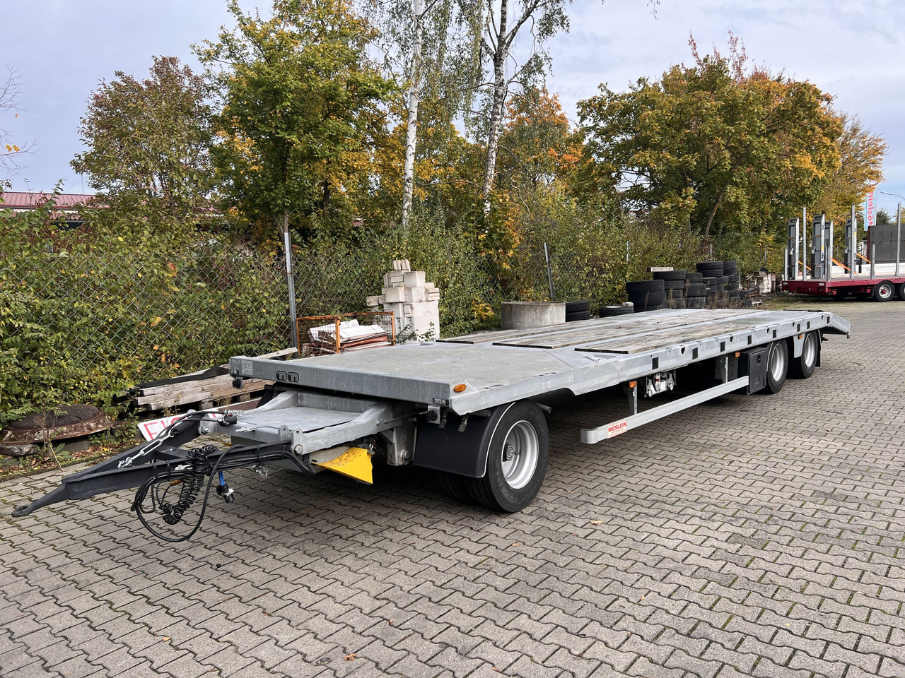 Möslein TO 3 F Schwebheim 3 Achs Tiefladeranhänger - Góndola rebajadas remolque: foto 3 Möslein TO 3 F Schwebheim 3 Achs Tiefladeranhänger - Góndola rebajadas remolque: foto 3