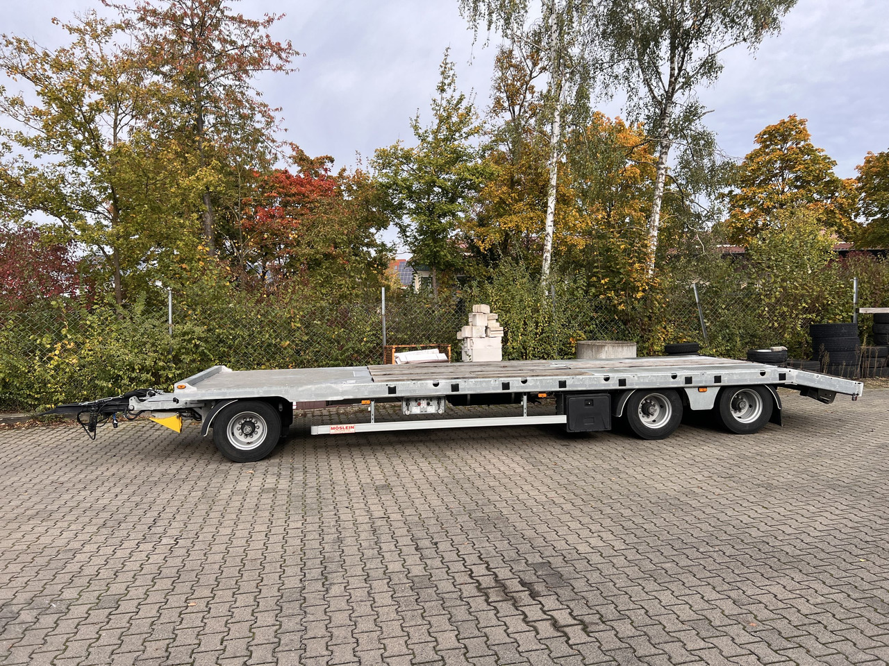 Möslein TO 3 F Schwebheim 3 Achs Tiefladeranhänger - Góndola rebajadas remolque: foto 1 Möslein TO 3 F Schwebheim 3 Achs Tiefladeranhänger - Góndola rebajadas remolque: foto 1