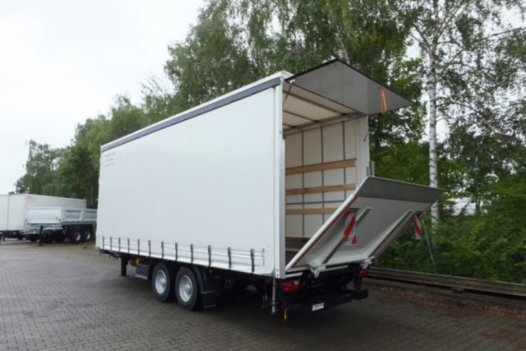 Möslein TPS 11 DL 7,30 neuer Planenanhänger, Ladebordwand + Durchladbar - Remolque con toldo: foto 2 Möslein TPS 11 DL 7,30 neuer Planenanhänger, Ladebordwand + Durchladbar - Remolque con toldo: foto 2