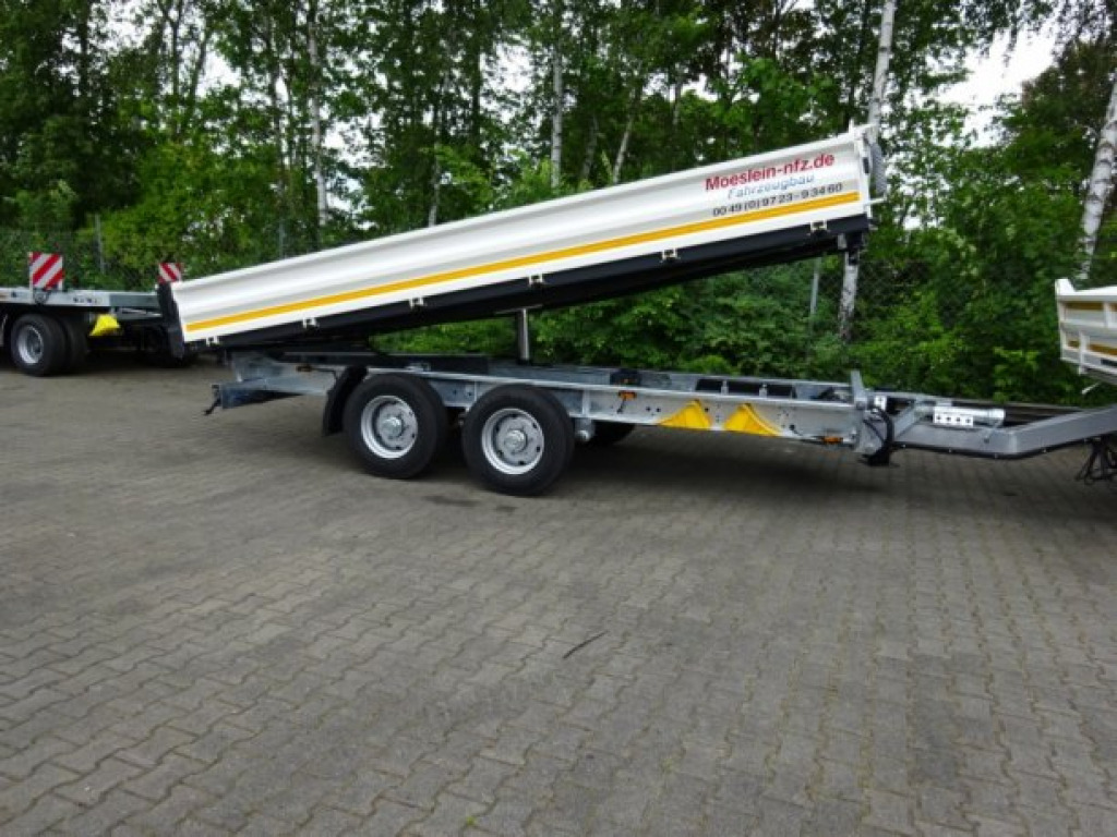 Möslein TTD 13 Weiß 13 t Tandem 3- Seitenkipper Tieflader-- Neufahrzeug -- - Volquete remolque: foto 3 Möslein TTD 13 Weiß 13 t Tandem 3- Seitenkipper Tieflader-- Neufahrzeug -- - Volquete remolque: foto 3