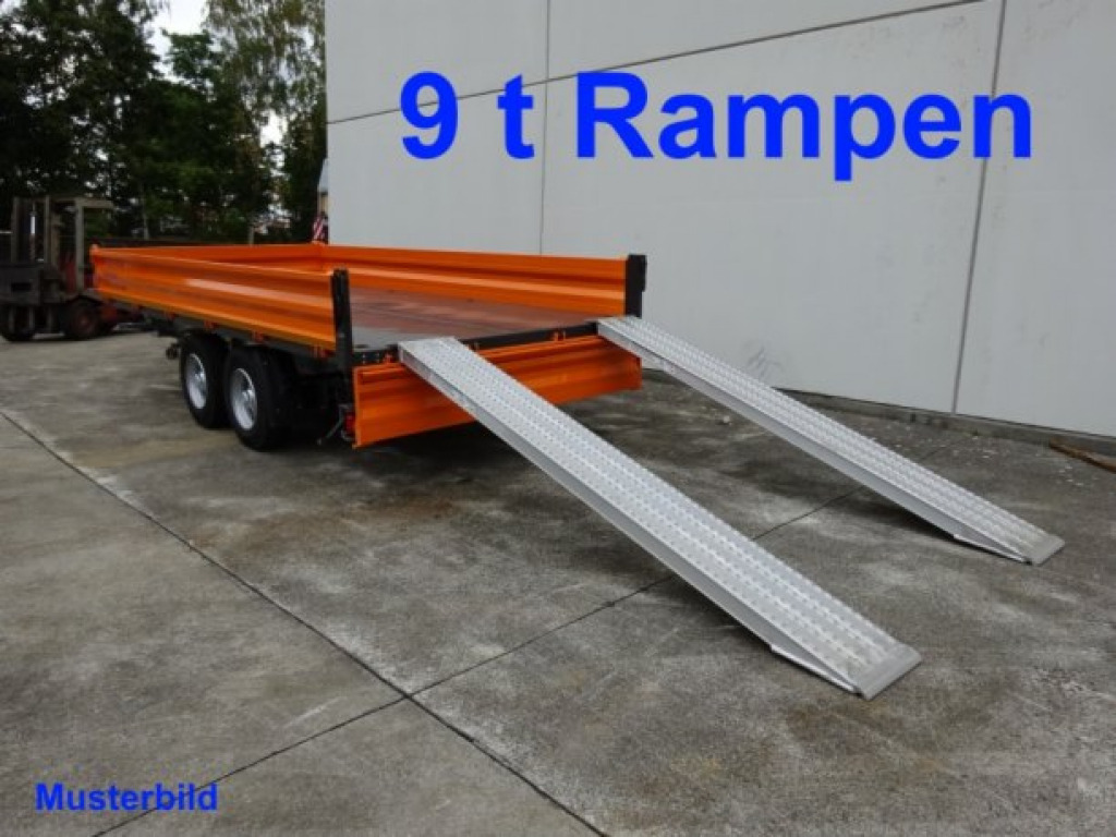 Volquete remolque nuevo Möslein TTD13- BA Orange 13 t Tandem Kipper Tiefladermit Bordwand- Aufsatz-- Neufahrzeug --: foto 8 Volquete remolque nuevo Möslein TTD13- BA Orange 13 t Tandem Kipper Tiefladermit Bordwand- Aufsatz-- Neufahrzeug --: foto 8