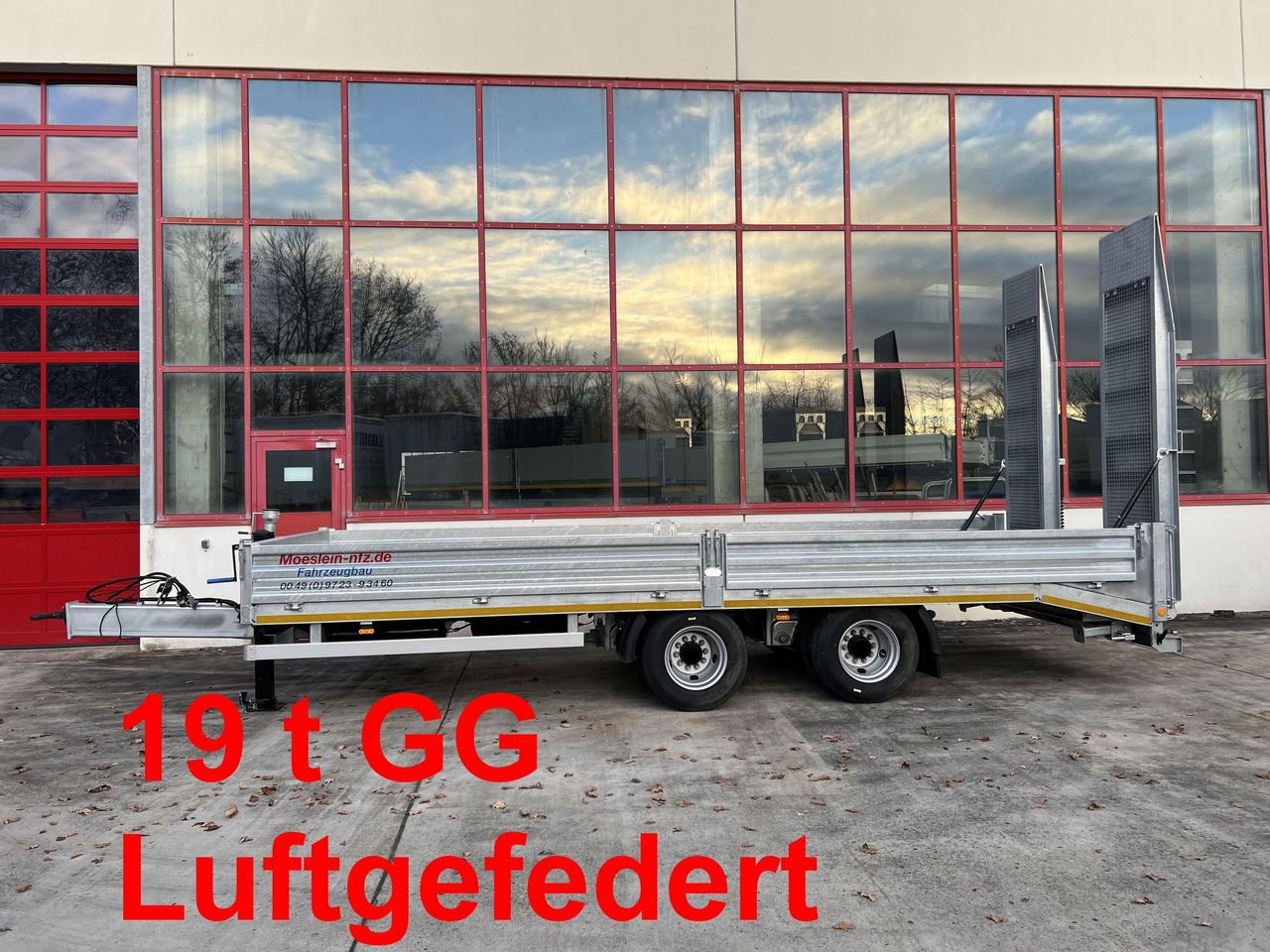 Möslein TTO 19 19 t Tandemtieflader,Neufahrzeug - Góndola rebajadas remolque: foto 1 Möslein TTO 19 19 t Tandemtieflader,Neufahrzeug - Góndola rebajadas remolque: foto 1