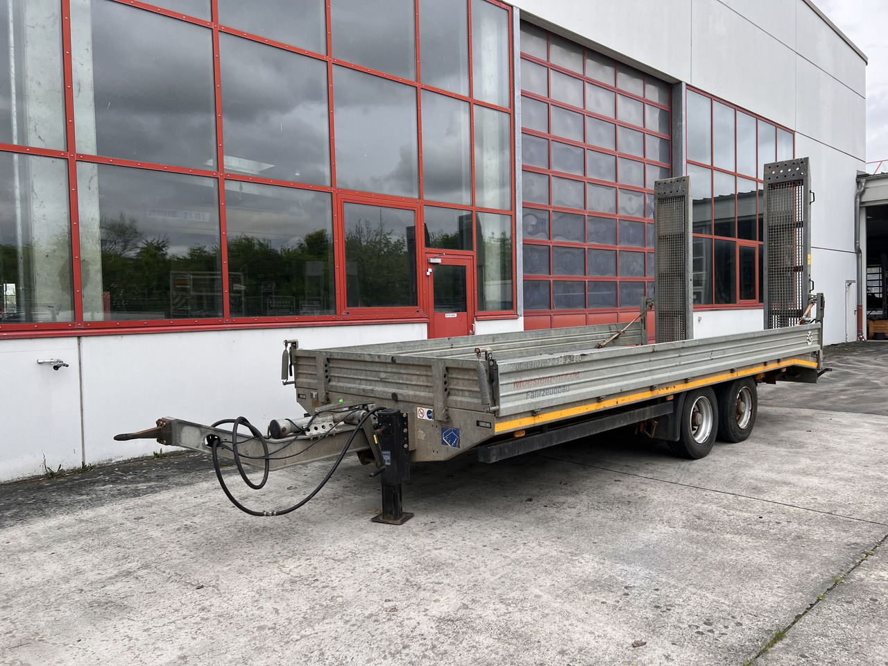 Möslein TTS 13 Schwebheim 13 t Tandemtieflader - Góndola rebajadas remolque: foto 3 Möslein TTS 13 Schwebheim 13 t Tandemtieflader - Góndola rebajadas remolque: foto 3