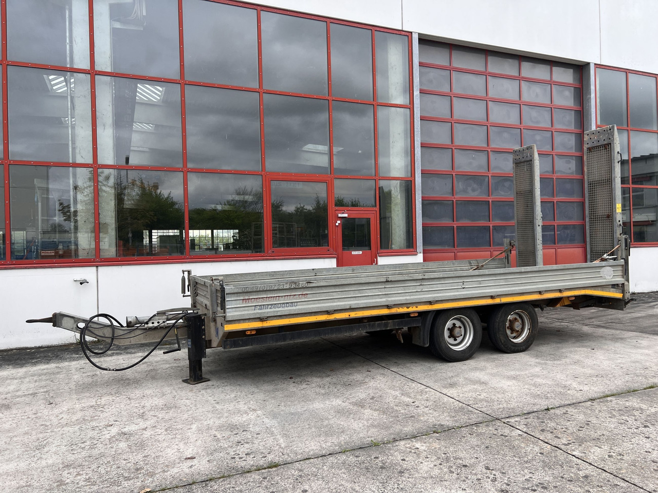 Möslein TTS 13 Schwebheim 13 t Tandemtieflader - Góndola rebajadas remolque: foto 1 Möslein TTS 13 Schwebheim 13 t Tandemtieflader - Góndola rebajadas remolque: foto 1