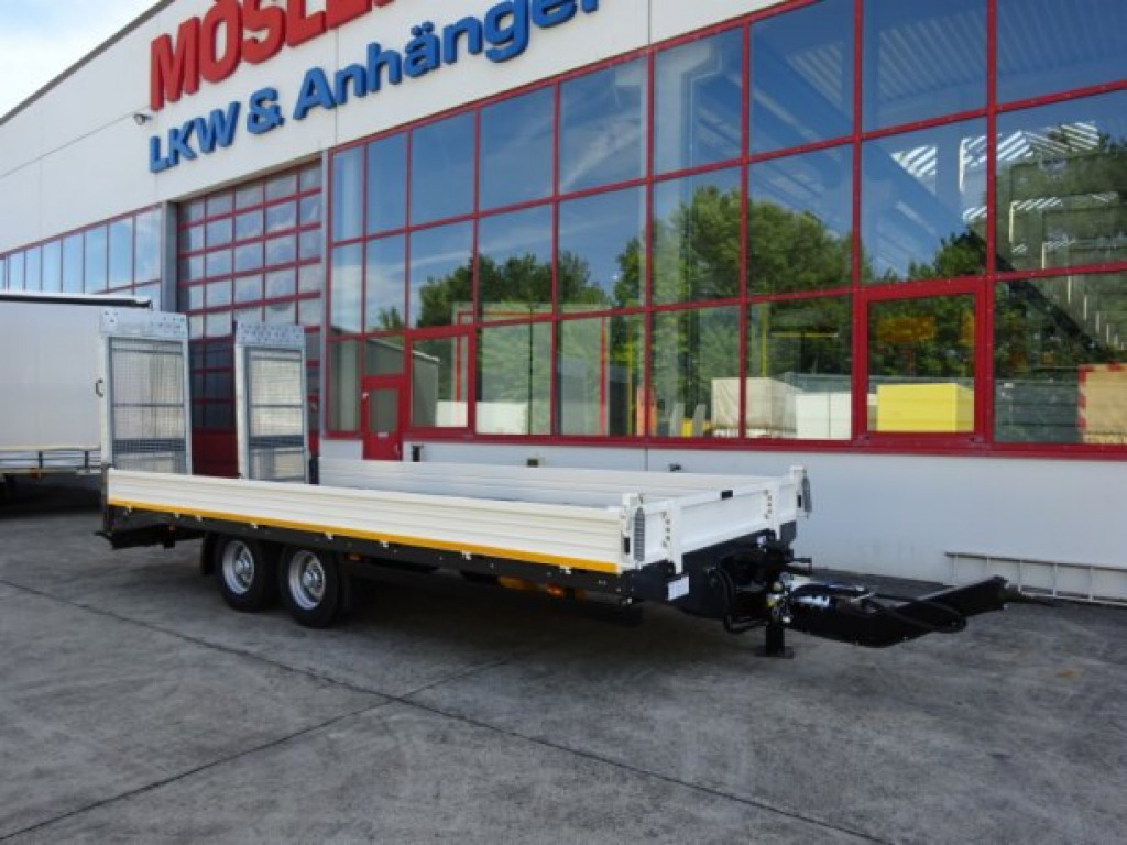 Möslein TTT 13 6,2 BR Weiß Neuer 13 t GG Tandemtieflader mit Breiten Rampen - Góndola rebajadas remolque: foto 1 Möslein TTT 13 6,2 BR Weiß Neuer 13 t GG Tandemtieflader mit Breiten Rampen - Góndola rebajadas remolque: foto 1