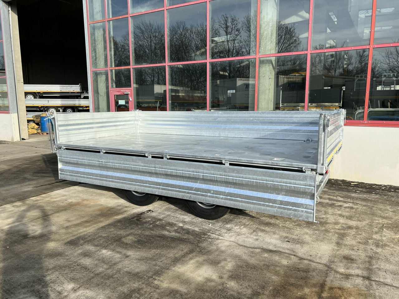 Volquete remolque Möslein  neuer 19 t Tandemkipper- Tieflader: foto 8