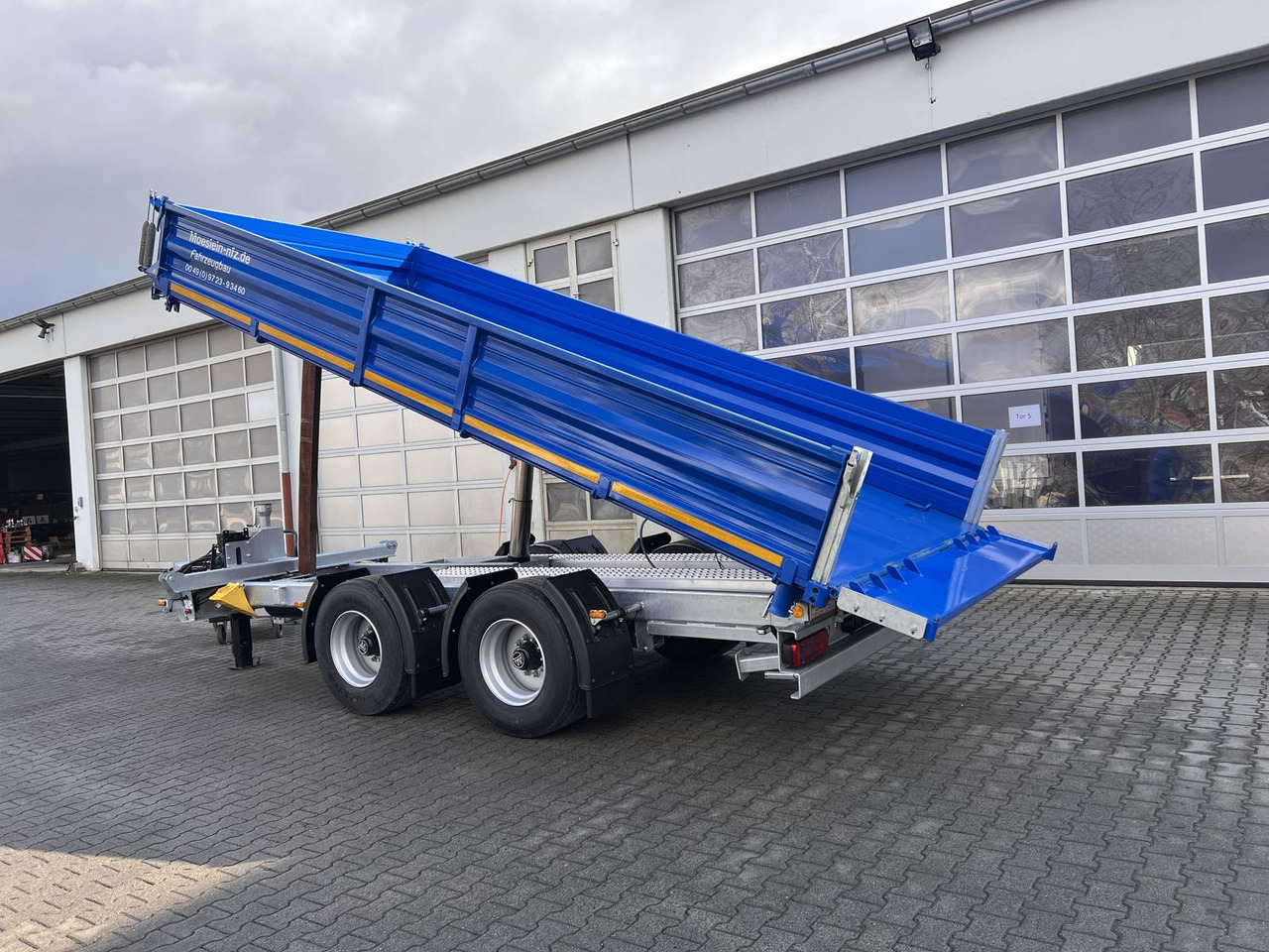 Möslein neuer 19 t Tandemkipper- Tieflader hydraulische - Volquete remolque: foto 1 Möslein neuer 19 t Tandemkipper- Tieflader hydraulische - Volquete remolque: foto 1