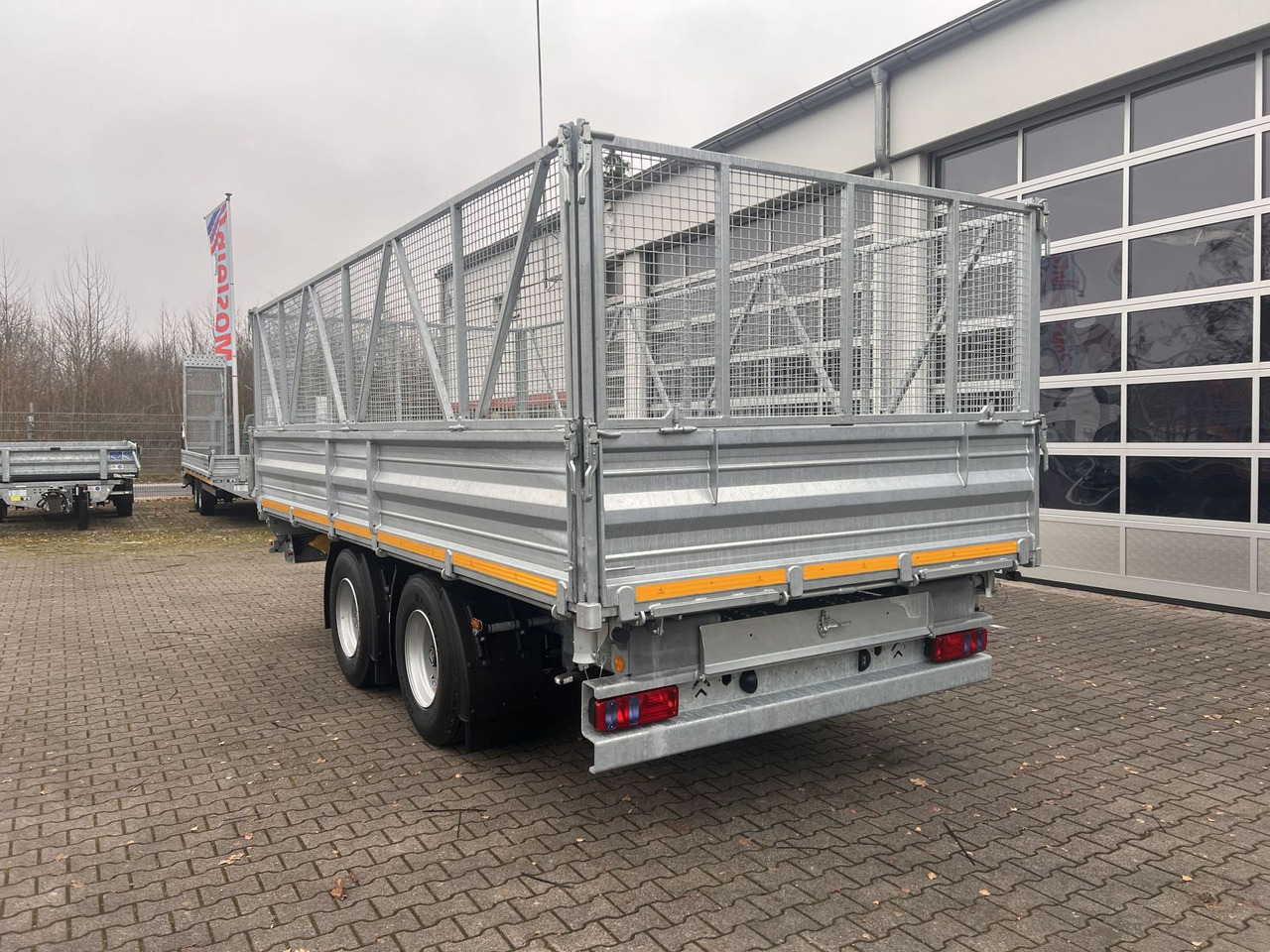 Möslein neuer 19 t Tandemkipper TiefladerGitteraufsatz - Volquete remolque: foto 3 Möslein neuer 19 t Tandemkipper TiefladerGitteraufsatz - Volquete remolque: foto 3