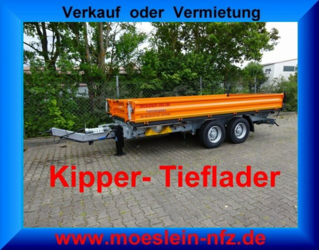 Möslein neuer Tandem 3- Seitenkipper Tieflader-- Neufah - Volquete remolque: foto 2 Möslein neuer Tandem 3- Seitenkipper Tieflader-- Neufah - Volquete remolque: foto 2