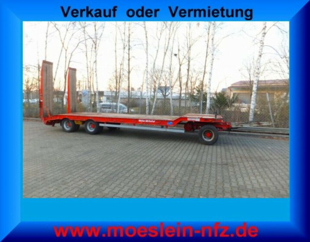 Müller-Mitteltal 3 Achs Tieflader- Anhänger - Góndola rebajadas remolque: foto 4 Müller-Mitteltal 3 Achs Tieflader- Anhänger - Góndola rebajadas remolque: foto 4