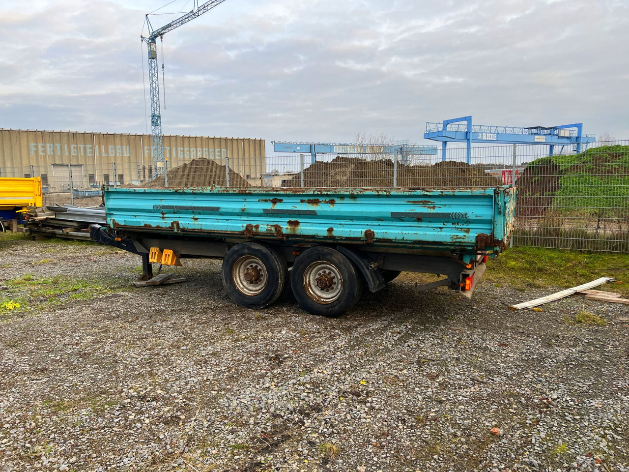 Obermaier 14 14 t Tandemkipper- Tieflader - Volquete remolque: foto 4 Obermaier 14 14 t Tandemkipper- Tieflader - Volquete remolque: foto 4