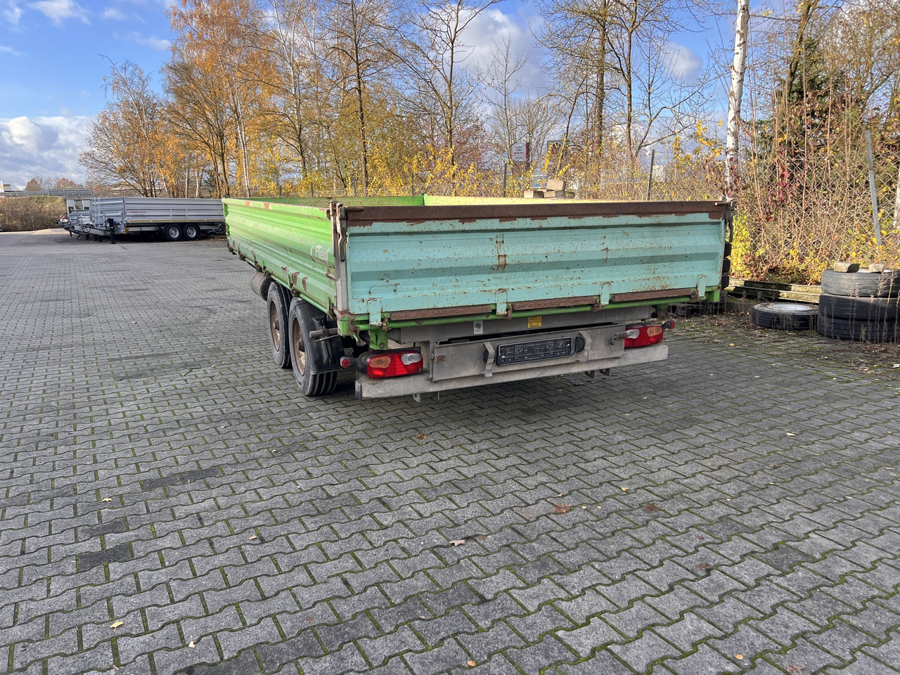 TK Tandemkipper- Tieflader - Volquete remolque: foto 4 TK Tandemkipper- Tieflader - Volquete remolque: foto 4