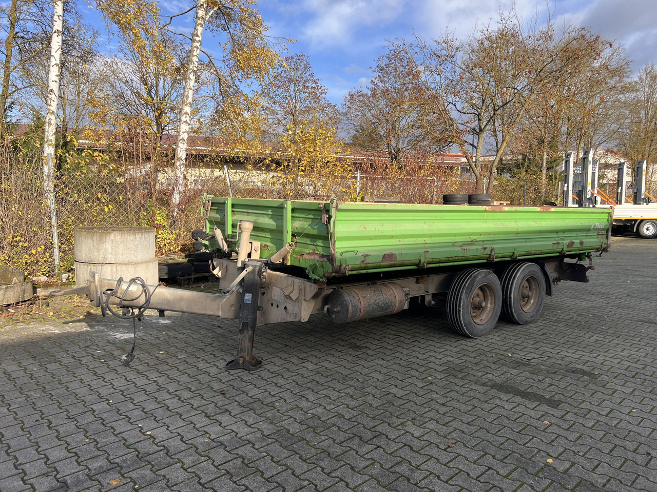 TK Tandemkipper- Tieflader - Volquete remolque: foto 2 TK Tandemkipper- Tieflader - Volquete remolque: foto 2