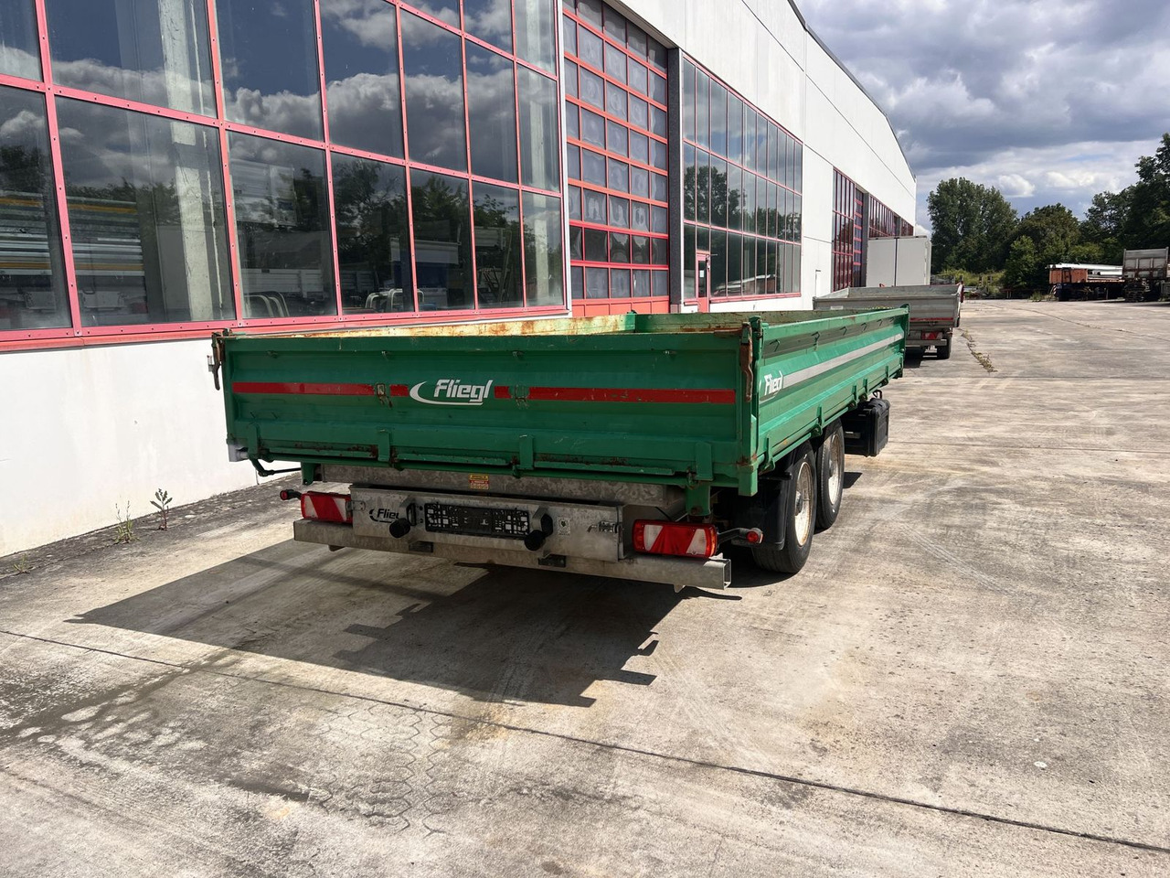 Tandemkipper- Tieflader, wenig Benutzt - Volquete remolque: foto 4 Tandemkipper- Tieflader, wenig Benutzt - Volquete remolque: foto 4