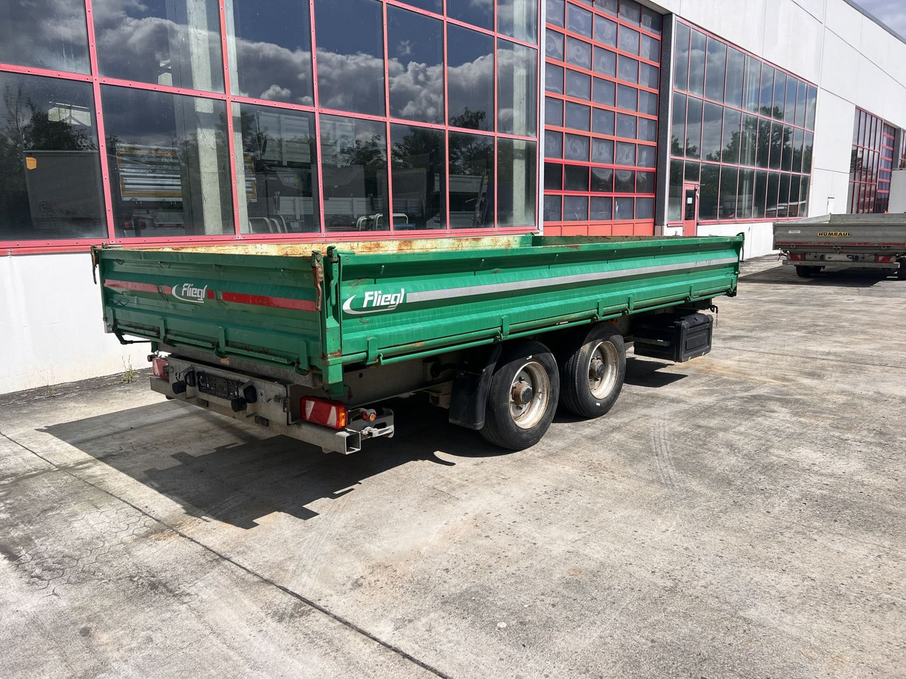 Tandemkipper- Tieflader, wenig Benutzt - Volquete remolque: foto 5 Tandemkipper- Tieflader, wenig Benutzt - Volquete remolque: foto 5