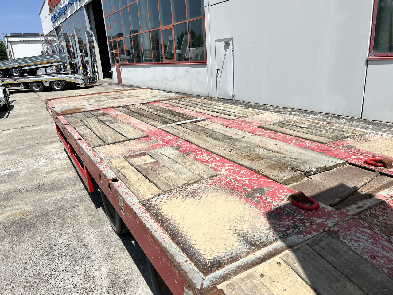 T3 3 Achs Tiefladeranhänger mit gerader Ladefläche - Góndola rebajadas remolque: foto 4 T3 3 Achs Tiefladeranhänger mit gerader Ladefläche - Góndola rebajadas remolque: foto 4