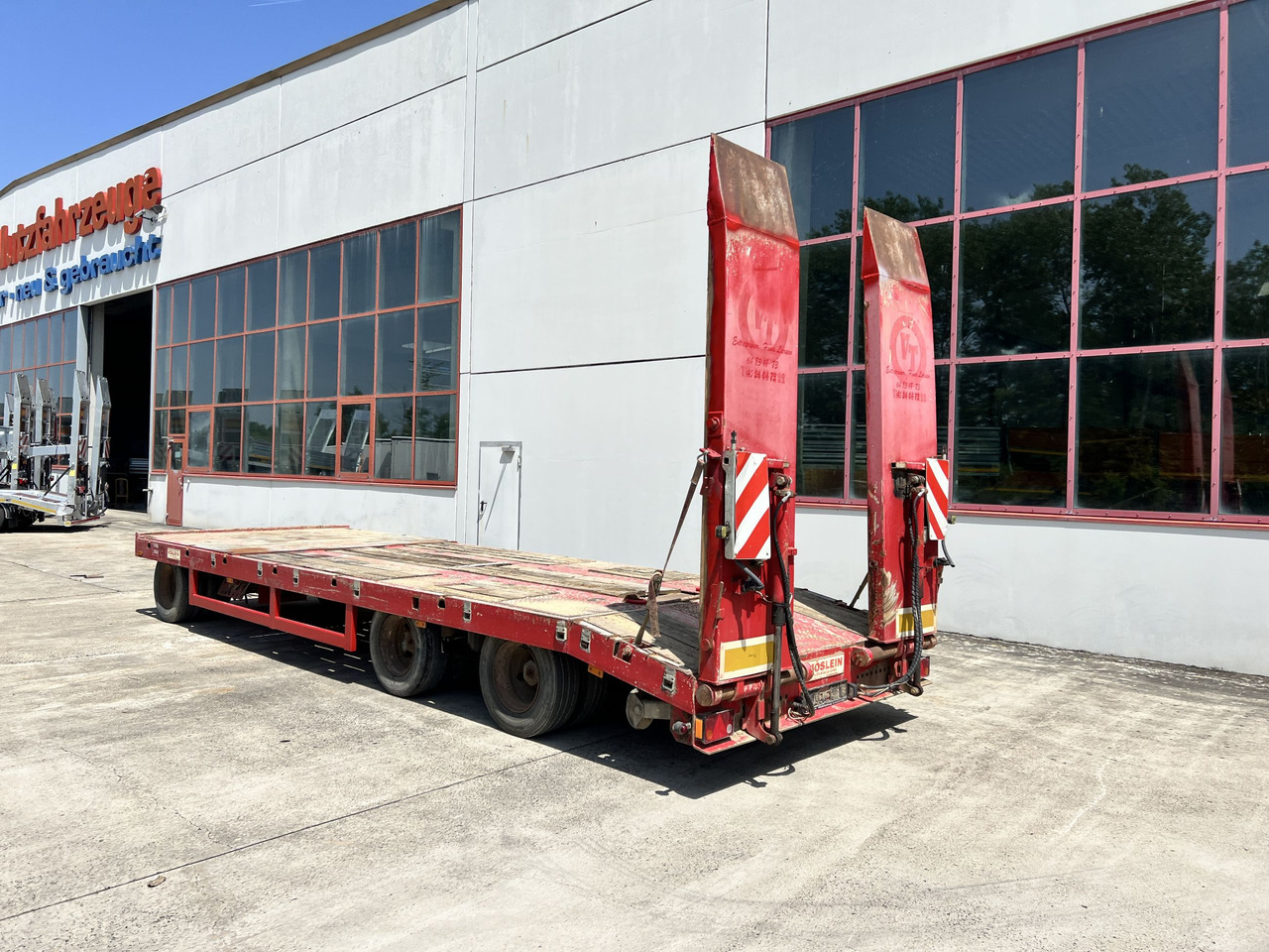 T3 3 Achs Tiefladeranhänger mit gerader Ladefläche - Góndola rebajadas remolque: foto 3 T3 3 Achs Tiefladeranhänger mit gerader Ladefläche - Góndola rebajadas remolque: foto 3