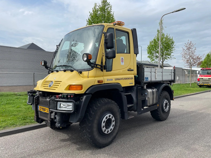 Mercedes-Benz unimog U400 - Volquete camión: foto 1 Mercedes-Benz unimog U400 - Volquete camión: foto 1
