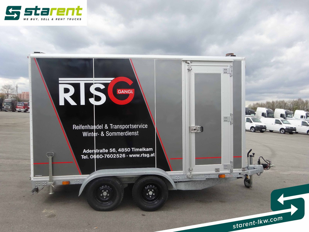 Agados Koffer, M&B Mobile Reifenmontiermaschine - Caja cerrada remolque: foto 4 Agados Koffer, M&B Mobile Reifenmontiermaschine - Caja cerrada remolque: foto 4