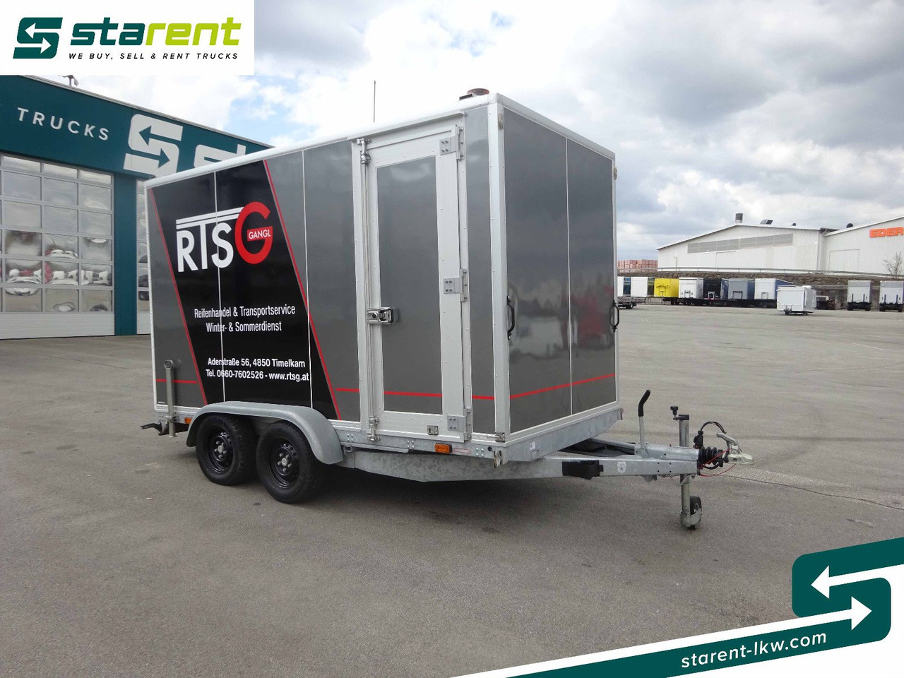 Agados Koffer, M&B Mobile Reifenmontiermaschine - Caja cerrada remolque: foto 3 Agados Koffer, M&B Mobile Reifenmontiermaschine - Caja cerrada remolque: foto 3
