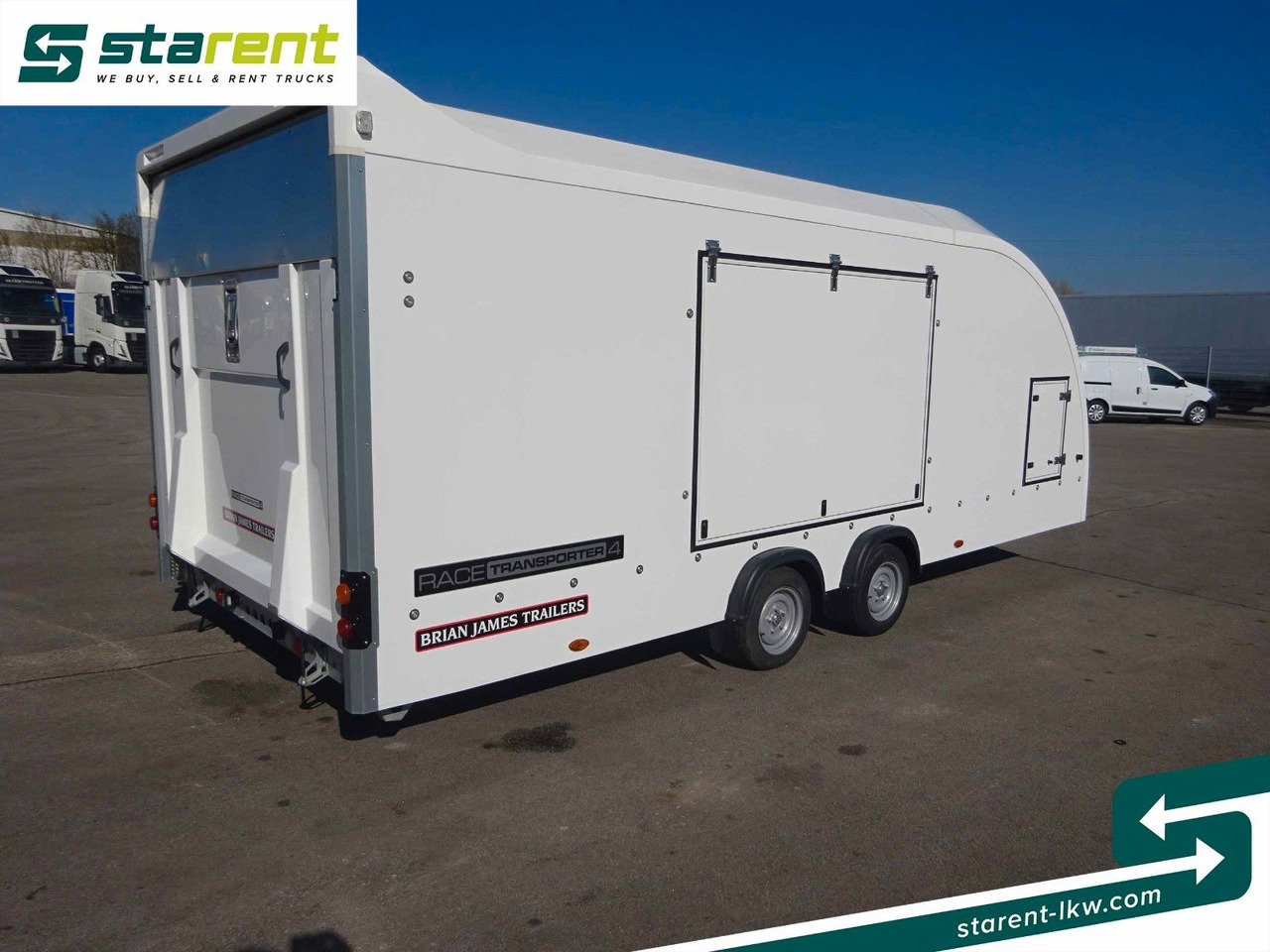Brian James Race Transporter 4, Seilwinde, Kippfunktion - Portavehículos remolque: foto 5 Brian James Race Transporter 4, Seilwinde, Kippfunktion - Portavehículos remolque: foto 5