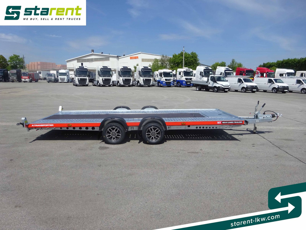 Brian James Trailers A-Transporter, Rampen, Alufelgen - Portavehículos remolque: foto 4 Brian James Trailers A-Transporter, Rampen, Alufelgen - Portavehículos remolque: foto 4