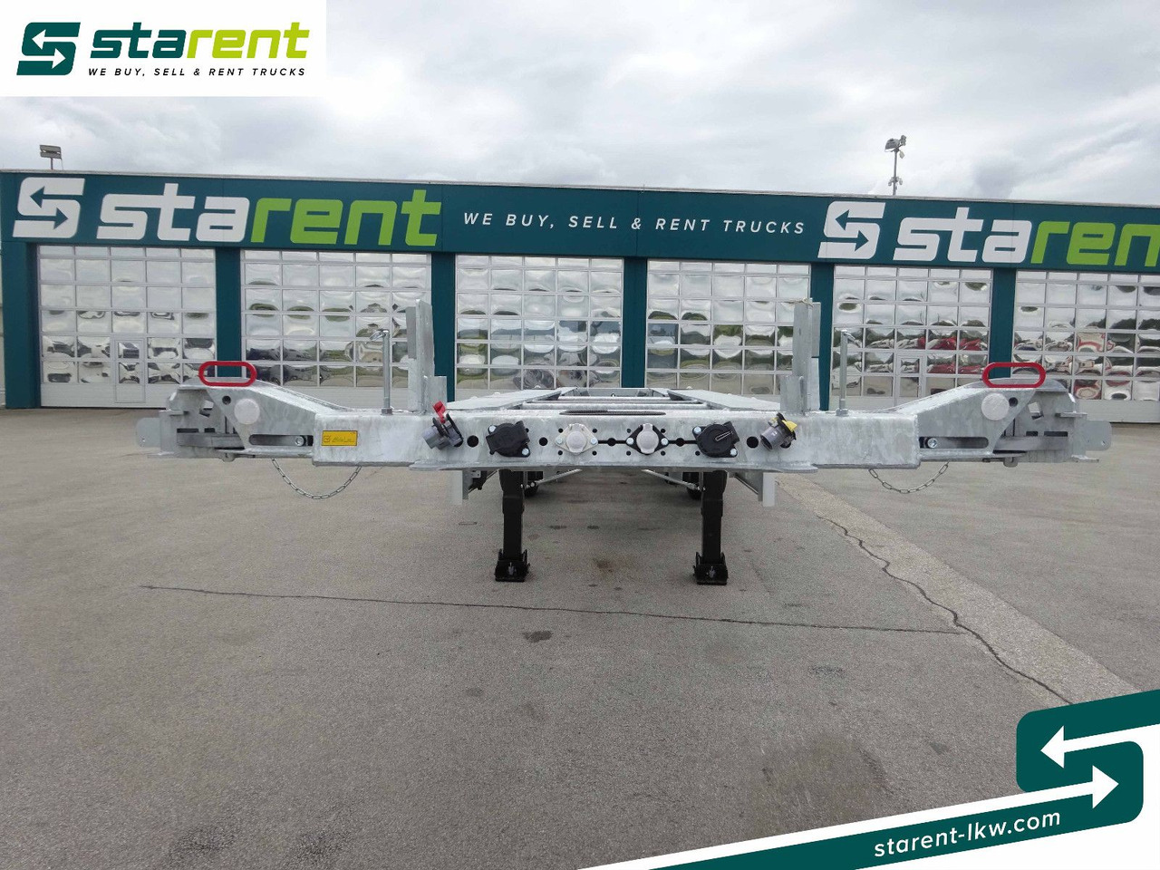 Fliegl Containerchassis ADR, 1x20/2x20/1x30/1x40/1x45 - Portacontenedore/ Intercambiable semirremolque: foto 2 Fliegl Containerchassis ADR, 1x20/2x20/1x30/1x40/1x45 - Portacontenedore/ Intercambiable semirremolque: foto 2