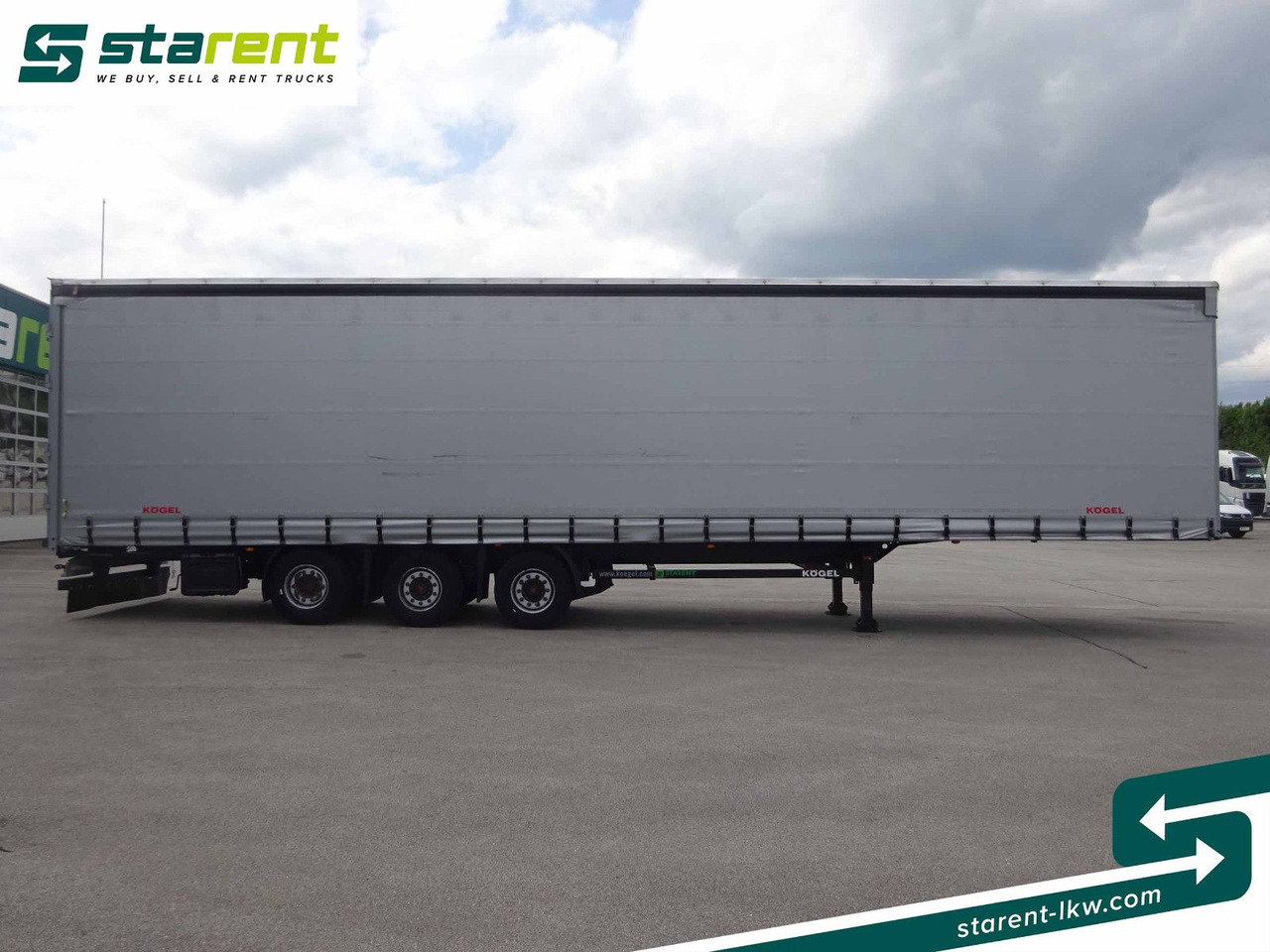 Kögel Mega Tautliner, Hubdach, Liftachse, DC 9.5 Zert. - Semirremolque lona: foto 4 Kögel Mega Tautliner, Hubdach, Liftachse, DC 9.5 Zert. - Semirremolque lona: foto 4