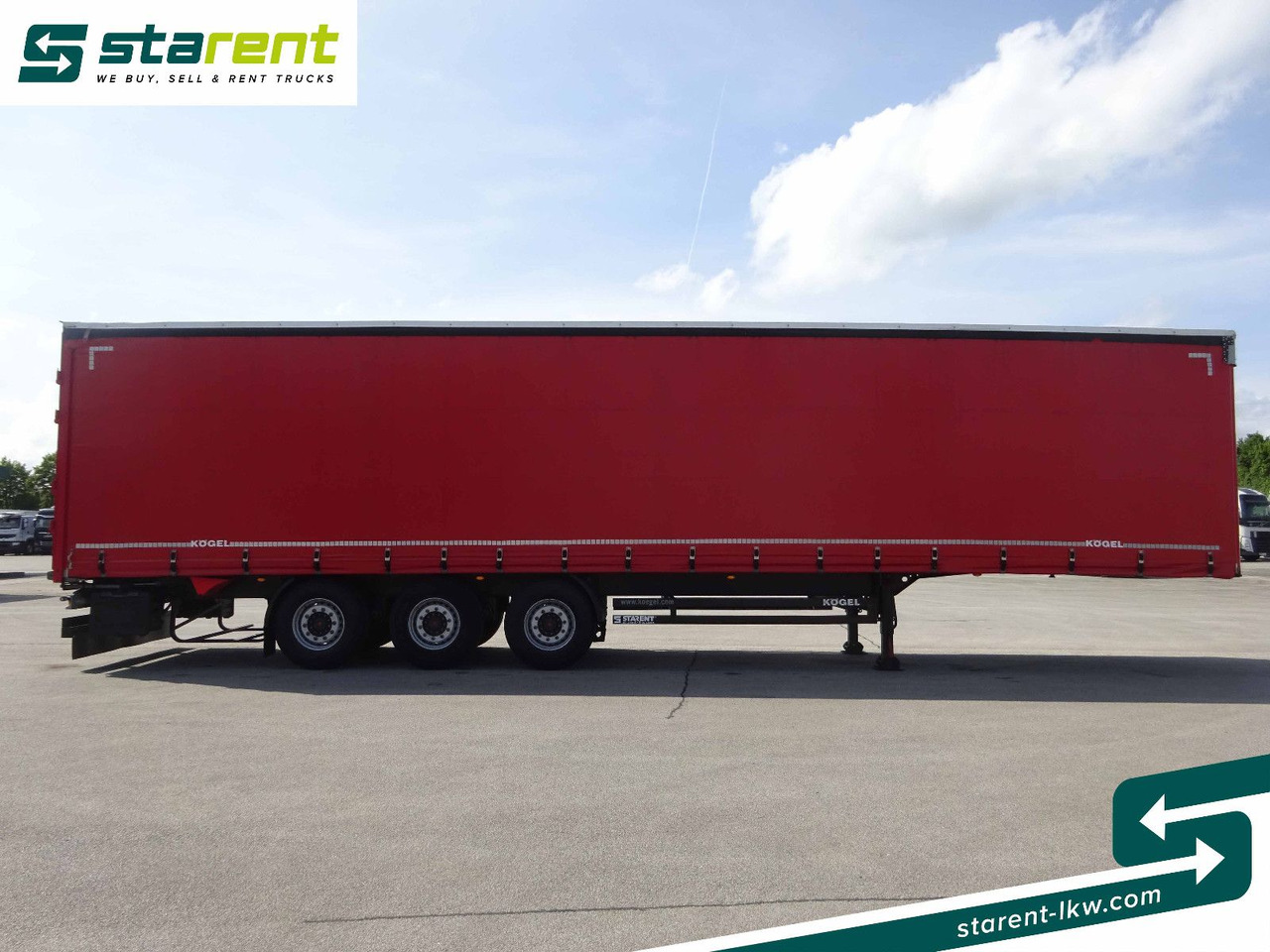 Kögel Tautliner, Hubdach, Liftachse, XL Zertifikat - Semirremolque lona: foto 4 Kögel Tautliner, Hubdach, Liftachse, XL Zertifikat - Semirremolque lona: foto 4